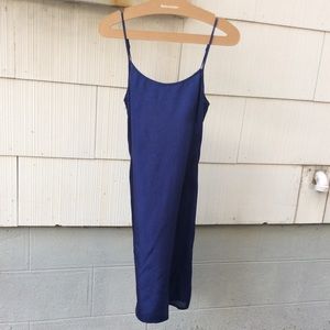Vintage Silk Strappy Dress